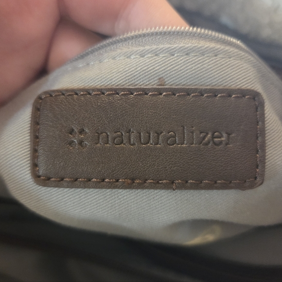 Brown Faux Leather Naturalizer Purse - Picture 6 of 9